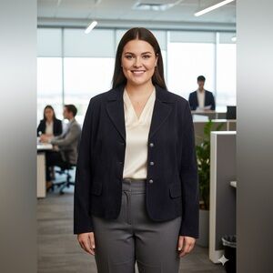 Miss Alliance Black Blazer US Size 18